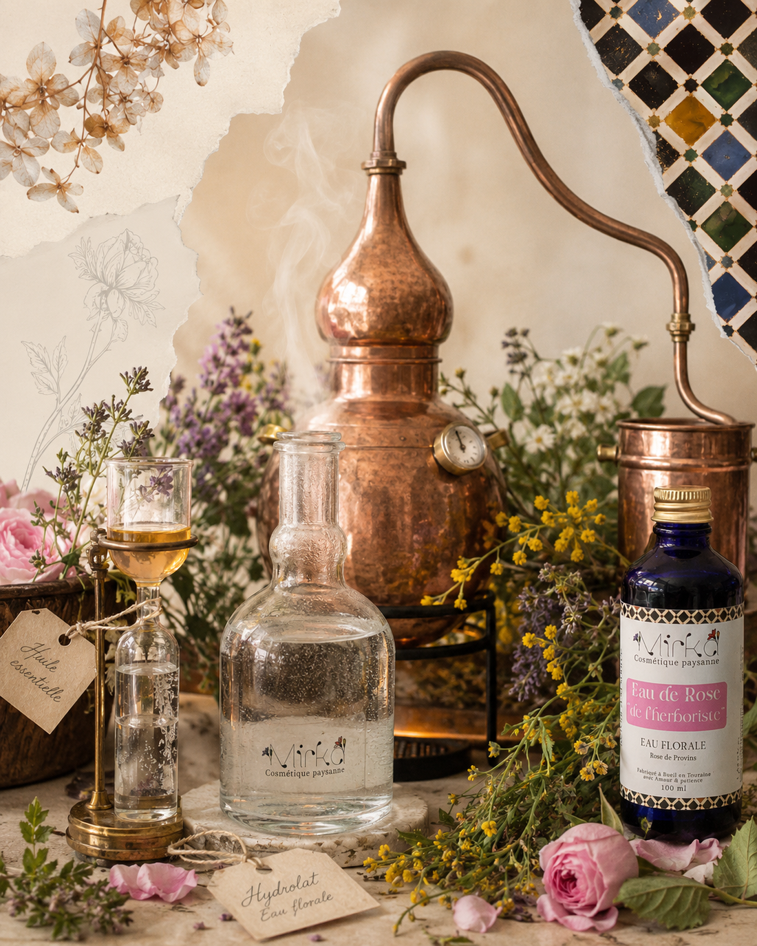 Hydrolat ou eau florale : Est ce la même chose ?