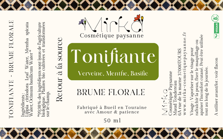 BRUME FLORALE - TONIFIANTE