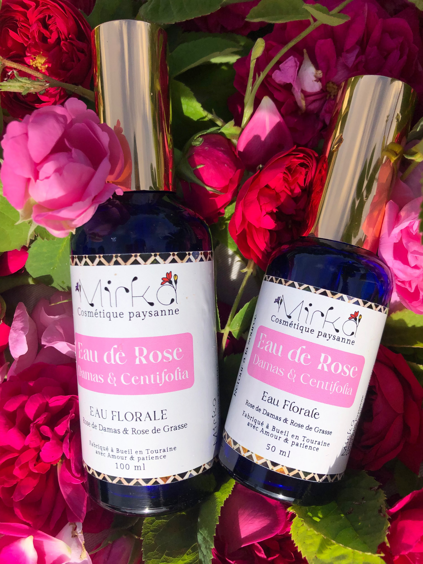 Eau de rose Damas et centifolia