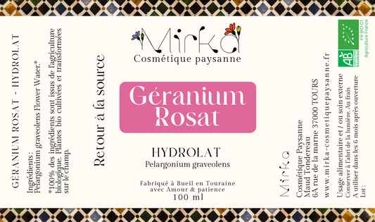 HYDROLAT DE GERANIUM ROSAT