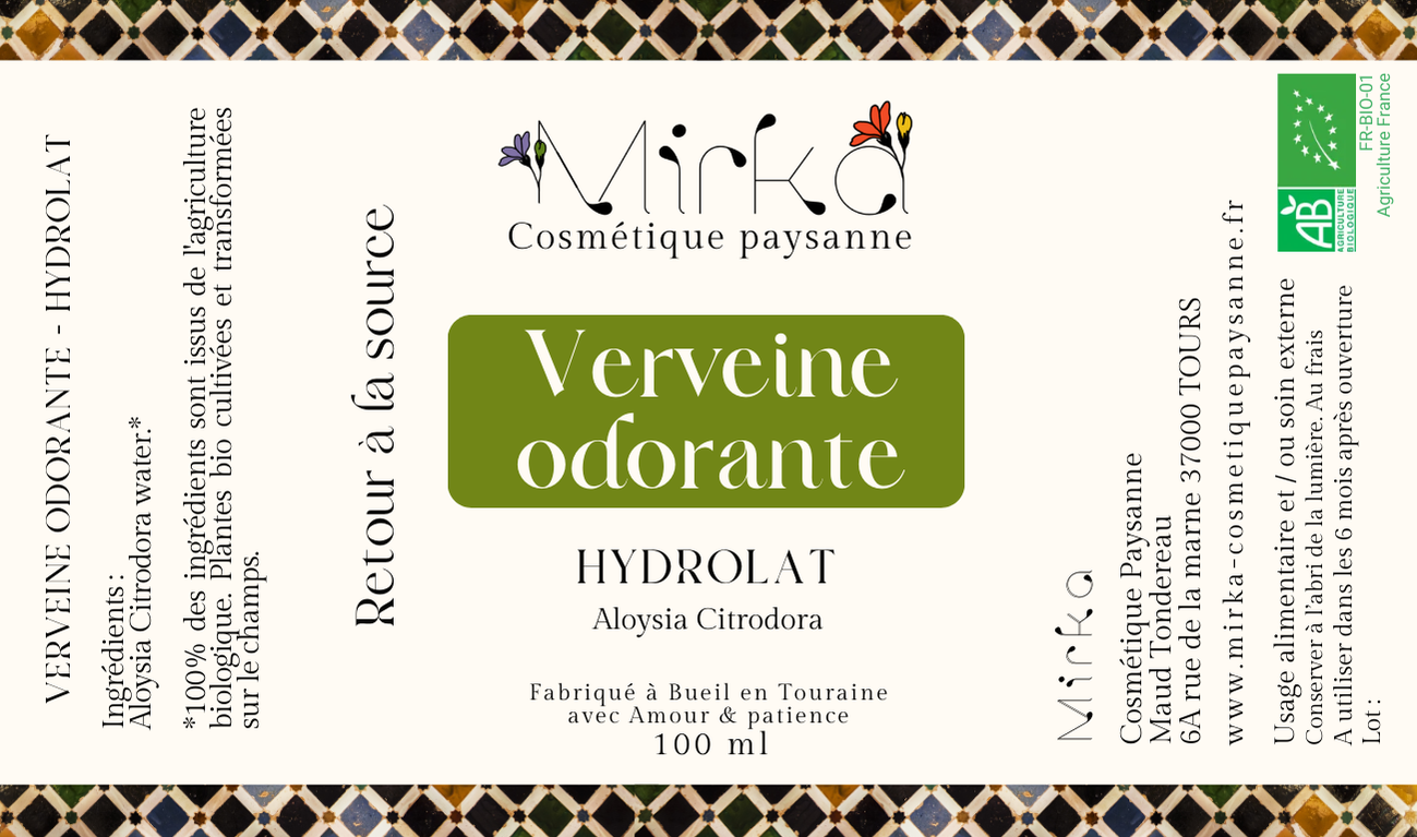 HYDROLAT DE VERVEINE ODORANTE