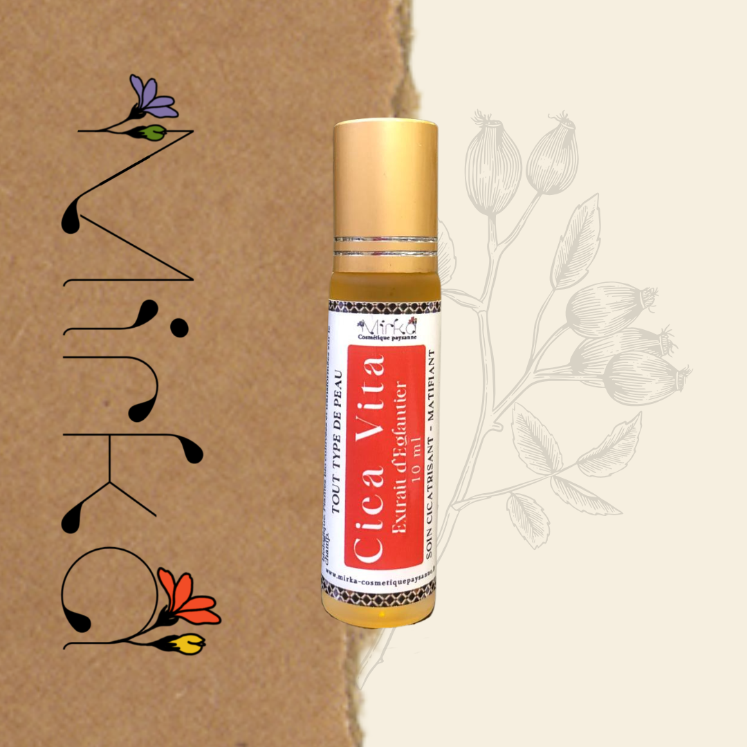 Roll-on Cica Vita - soin cicatrisant tous types de peaux - Mirka Cosmétique Paysanne