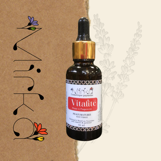 HUILE DE SOIN VISAGE - VITALITÉ - PEAUX MATURES